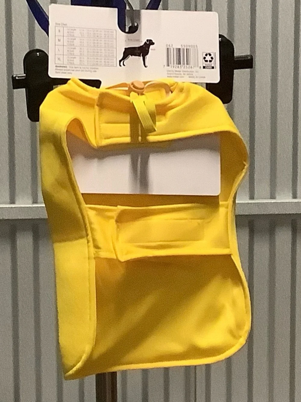 Yellow Mustard Pet Costume - Yellow size small